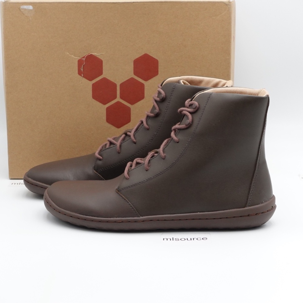 NEW Women's Vivobarefoot Gobi Hi IV Wild Hide Leather Barefoot Boots